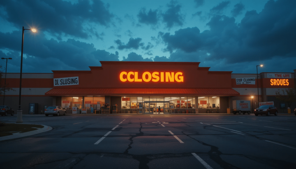 home depot rival closing​