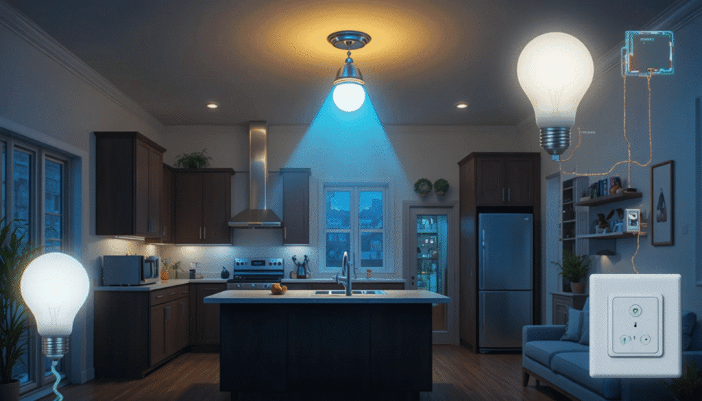 led lights periodic flickering