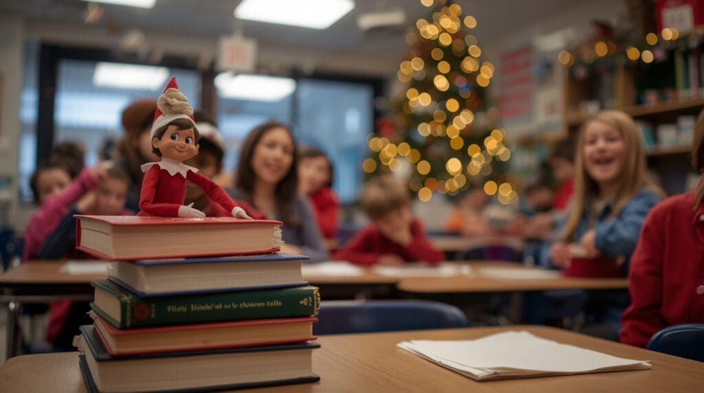 elf on the shelf classroom ideas​