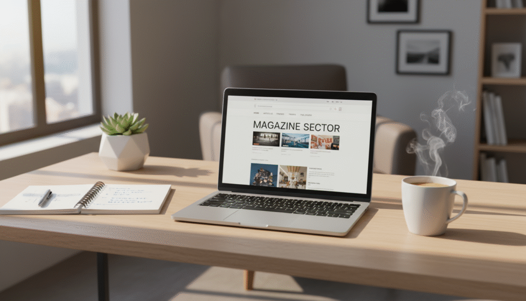Magazine Sector Provide Ideas That Inspire Growth Magazine Sector