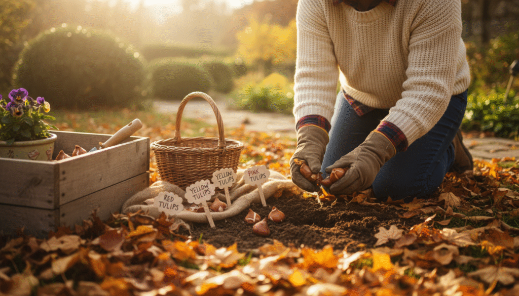 when to plant tulip bulbs