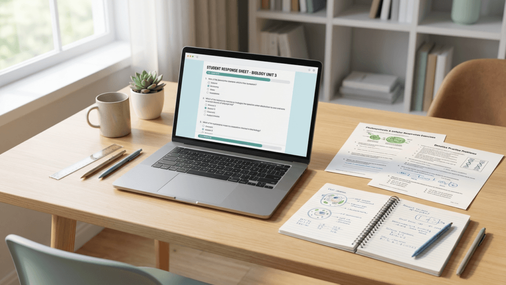 activity 2.1.2 student response sheet answers​